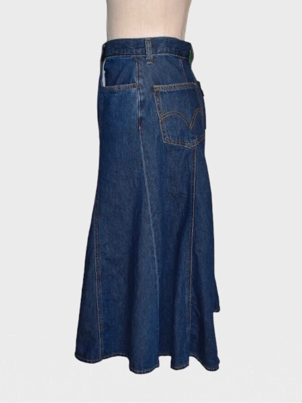 Levi’s Cotton Denim A-Line Skirt